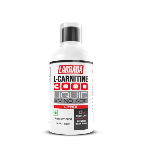 Labrada L-Carnitine Liquid (Double Strength 100% L-Carnitine 3000mg Per Serving)